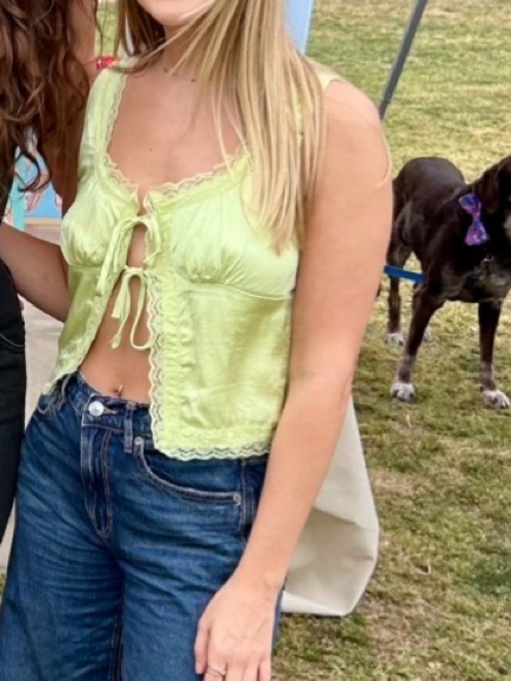 Olivaceous Light Green Top